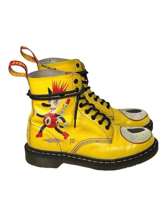 Dr. Martens Shoes - Dr Martens Pascal BootsGary Baseman Punk Toby Limited Edition Rare Sz L-10 M-9